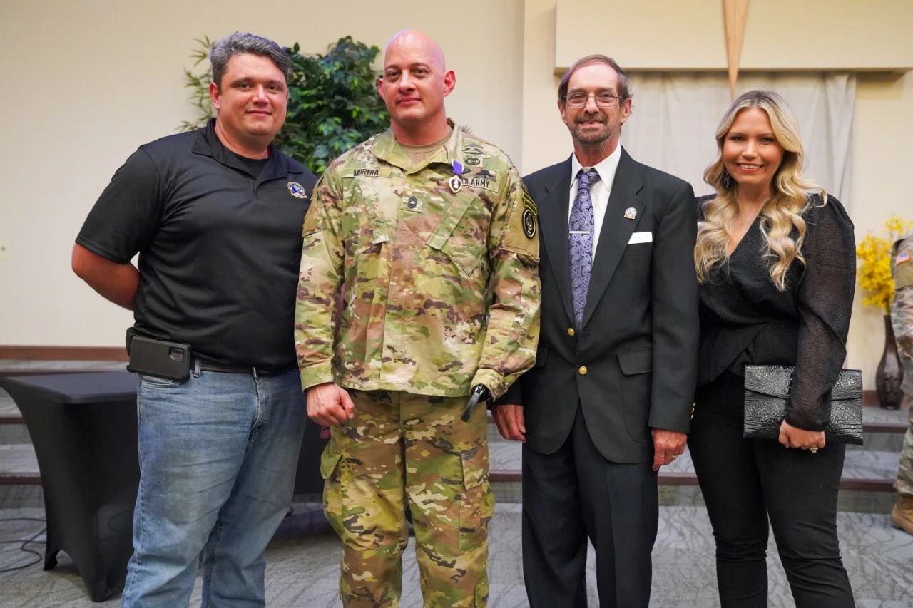 Crestview Honors Local Purple Heart Recipient, The Only One-Handed Medic In The U.S. Military